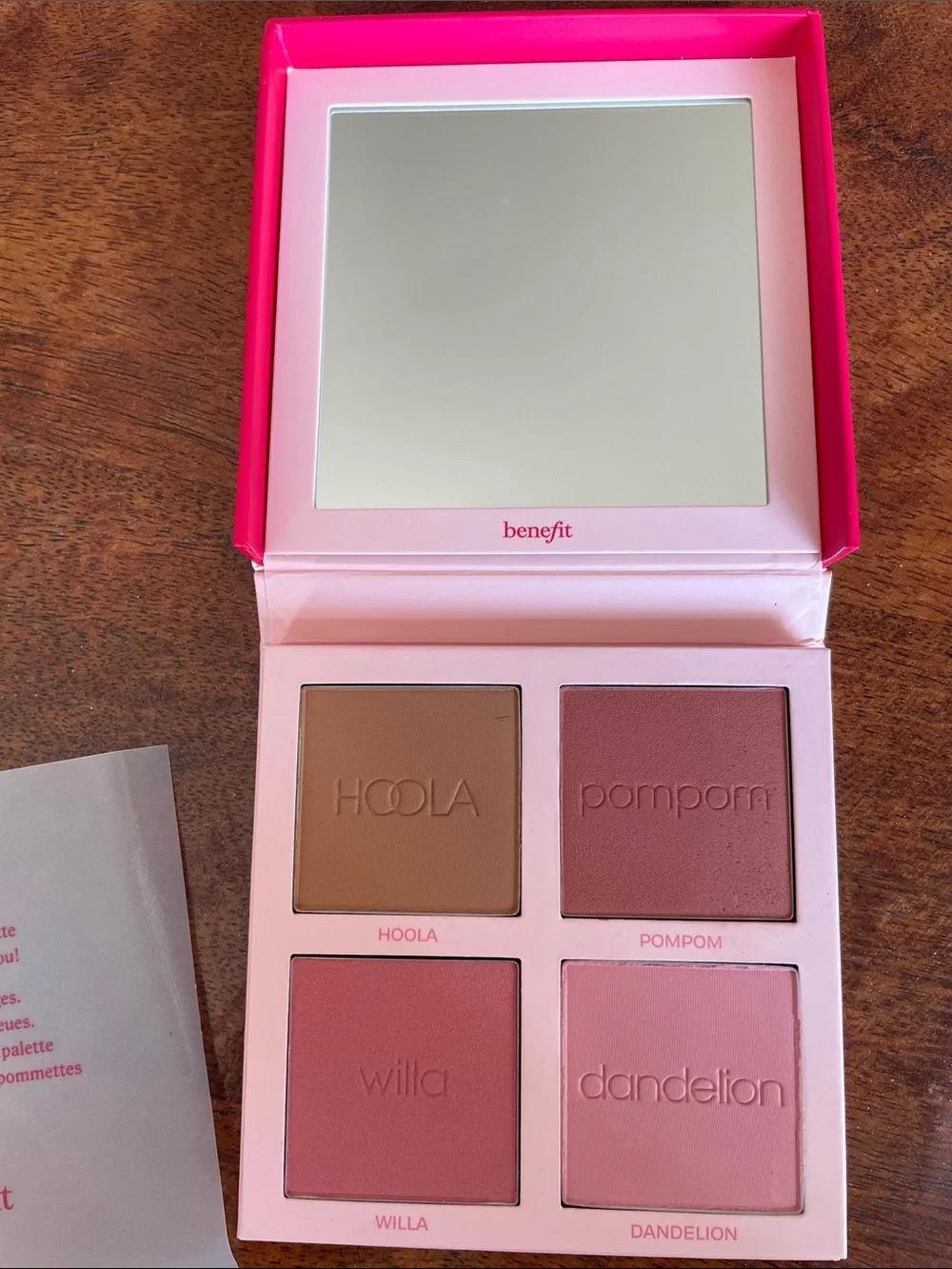 Benefit Cheeky Love Letter Palette - Hot Pink & Brown. Not used.